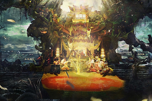 描写盛唐时期繁华景象的句子