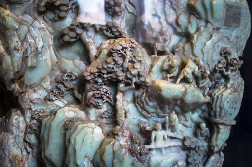 大禹治水玉山在哪收藏 大禹治水图玉山在哪里 大禹治水玉山在哪收藏 大禹治水图玉山在哪里