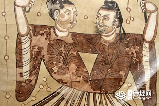 伏羲女娲图解读 为什么女娲会是一条蛇