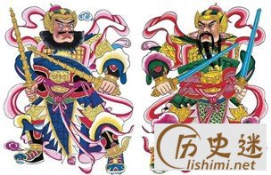 两个门神是谁?贴春联和贴门神的由来,两个门神是什么