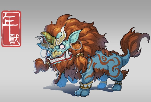 年兽的传说神话故事 年兽的传说神话故事