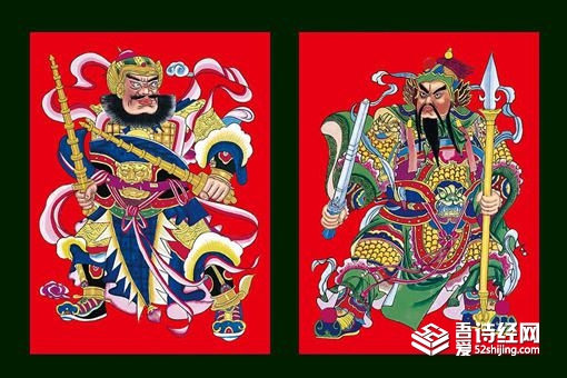 门神左右怎么贴才正确 贴了门神还要贴对联吗