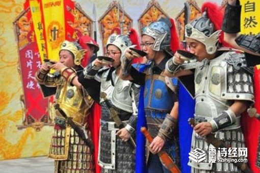 古代喝完壮行酒为什么要摔碗