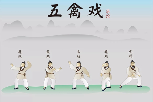 五禽戏图解教学篇 练习五禽戏有什么好处? 五禽戏图解教学篇 练习五禽戏有什么好处?