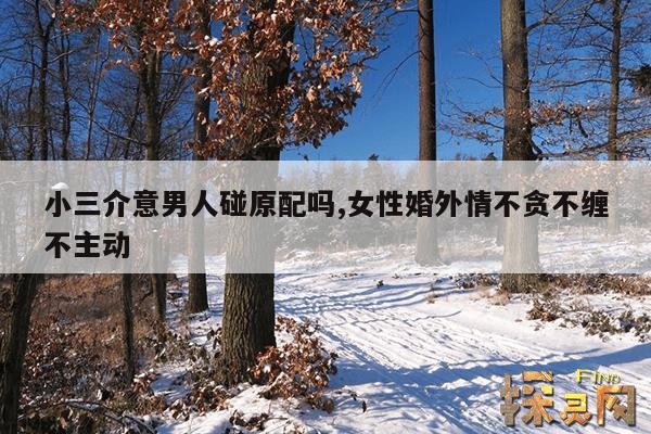 小三介意男人碰原配吗?,跟小三睡的次数多说明什么