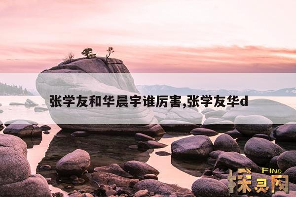 张学友和华晨宇谁厉害,张学友华d