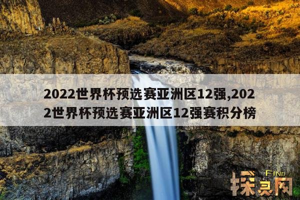 2022世界杯预选赛亚洲区12强,2022世界杯预选赛亚洲区12强赛积分榜