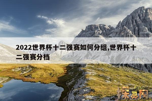 2022世界杯十二强赛如何分组,世界杯十二强赛分档