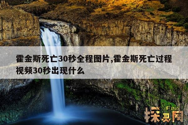 霍金斯死亡30秒全程图片,霍金斯死亡过程视频30秒出现什么