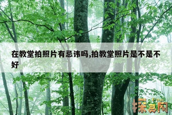 在教堂拍照片有忌讳吗?,教堂能拍照