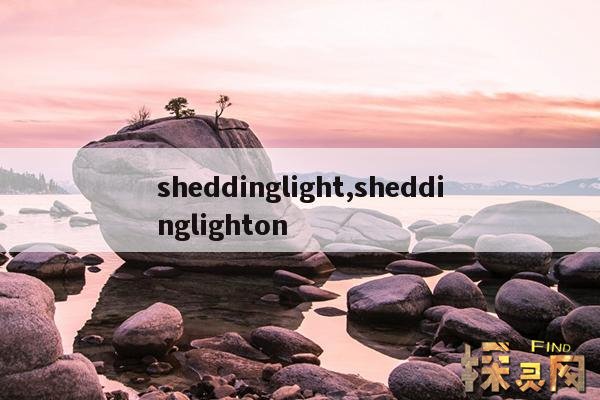 sheddinglight,sheddinglighton
